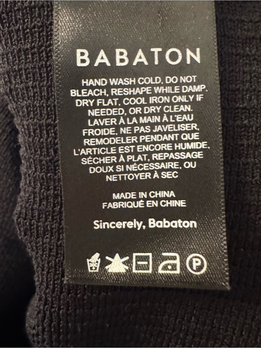 Babaton Sculpt Knit Criss Cross Dress - Picture 9 of 9
